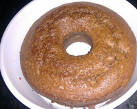 Bolo integral de chocolate com canela