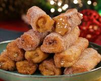 Churros de pão de forma na airfryer: receita perfeita para quem tem medo de fazer o preparo clássico!