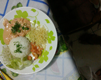 Camarão com requeijão