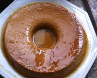 Pudim de doce de leite de panela