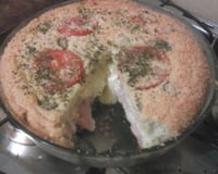 Pizza rápida de liquidificador