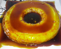 Pudim de leite em pó de microondas