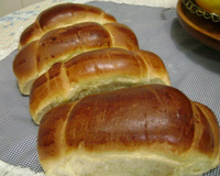 Pão caseiro da Dinda