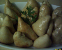 Esfirra de calabresa