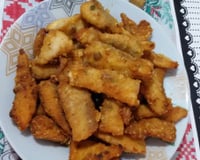 Filé de tilápia frita