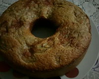 Bolo integral de banana com aveia