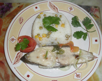 Peixe ao leite de coco