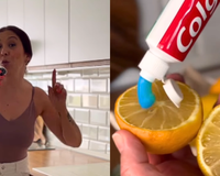Tamara Ramos, especialista em limpeza: "Limão com pasta de dente é uma solução milagrosa para limpar o tambor da máquina de lavar."
