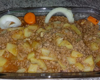 Carne Moída com Batatas Rapidinha