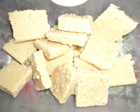 Cocada de leite condensado