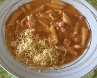 Macarrão de panela de pressão com queijo