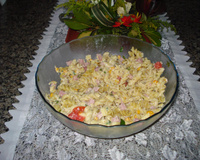 Macarrão com maionese