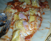 Rondelli de creme de queijo e presunto