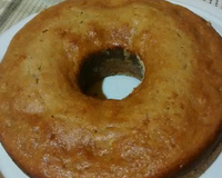 Bolo de banana de liquidificador