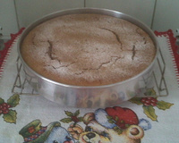 Bolo cremoso de banana nanica