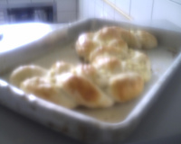 Massa de pizza, pães e joelhos bem macios