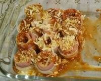 Rondelli de presunto e queijo do Marcelo