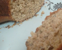 Bolo integral de aveia