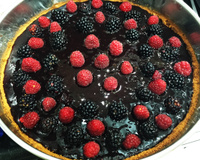 Cheesecake de amora