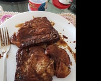 Bisteca de porco agridoce