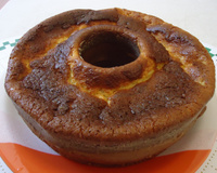 Bolo de fubá cremoso
