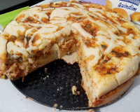 Torta salgada de frango da Luluca