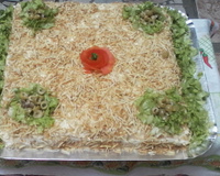 Bolo salgado de frango