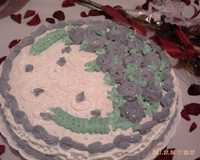 Massa profissional de bolo de confeitaria