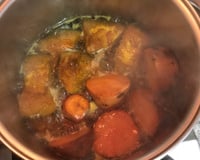 Abóbora (moranga) caramelada