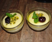Mousse de maracujá cremoso
