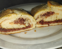 Pão de lingüiça delicioso