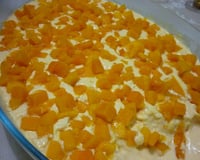 Mousse de manga com iogurte natural