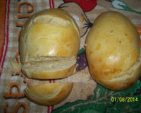 Pão caseiro da Dinda