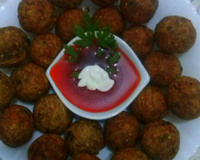 Croquete de carne seca