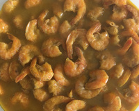 Autêntica moqueca de camarão baiana