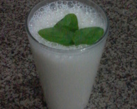 Vitamina de banana com aveia