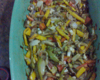 Salada de berinjela no forno
