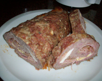 Assado de carne moída