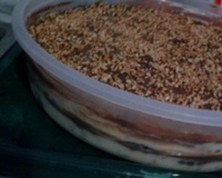 Pavê brasileirinho com brigadeiro