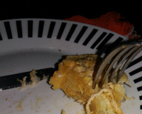 Torta de batata doce