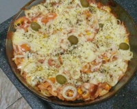 Massa de pizza deliciosa