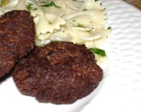 Bolinho de carne moída simples