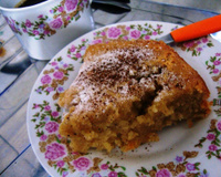 Bolo de maçã com canela