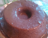 Bolo de chocolate de liqüidificador