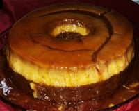 Bolo pudim de chocolate