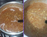 Caldo de costela com mandioca