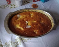 Bolo de flocão de milho com requeijão