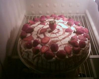 Bolo de morango da Eleide