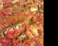 Sardinha na panela de pressão (igual as de lata do mercado)