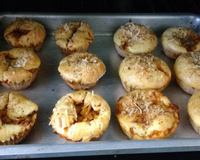 Cupcake torta de frango